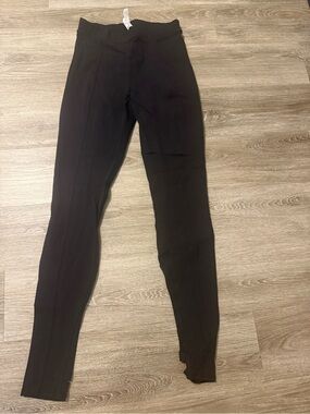 Alo Airbrush High-Waist Enso Black Legging Size S